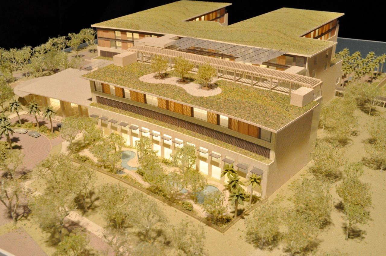 BIM建筑|花园式康复医院 / 萨夫迪建筑事务所