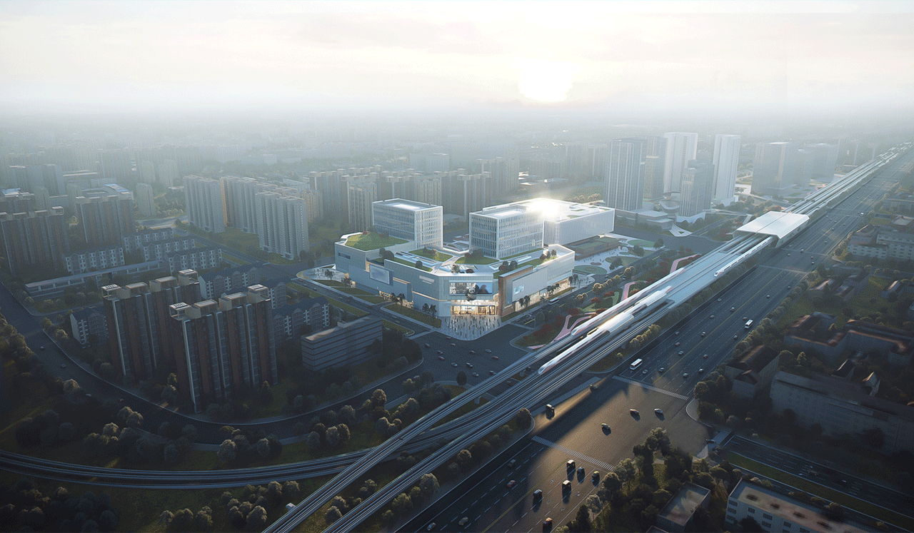 BIM建筑|从初学者到引领者，三益城市综合体的成长之路 / 三益中国