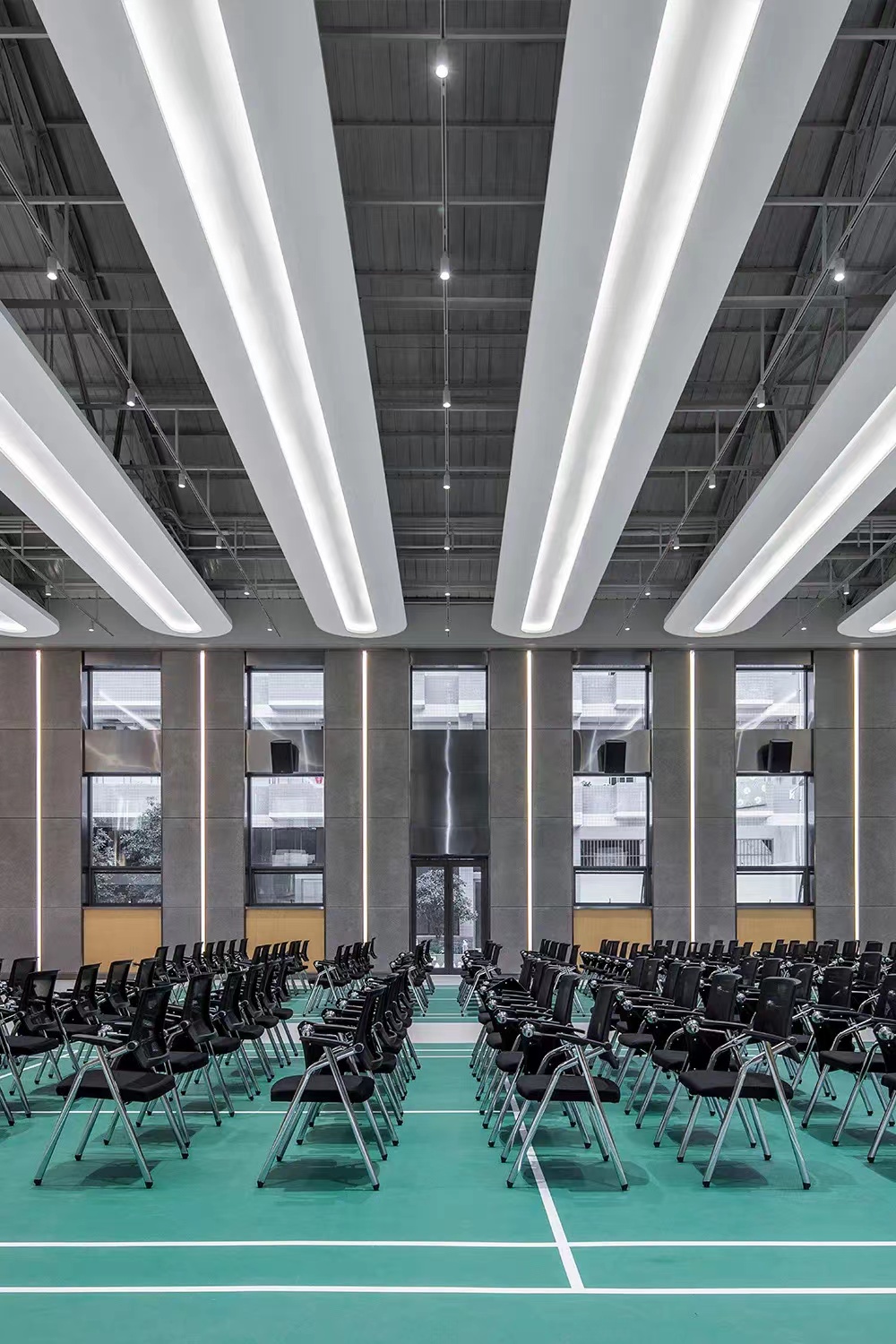 BIM建筑|回忆中学时光， 是否有陪伴着一座大礼堂？| UUA