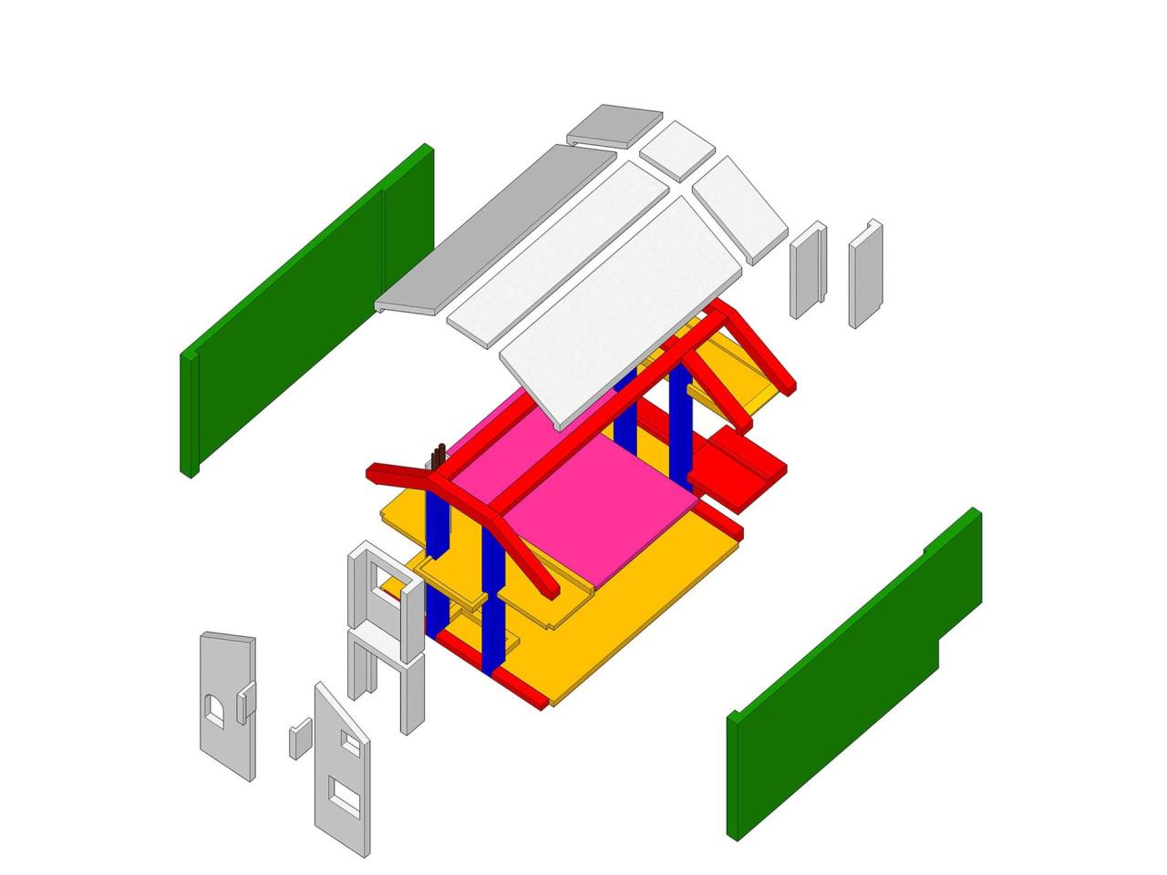 BIM建筑|宠物酒店：犬舍 / 高目建筑
