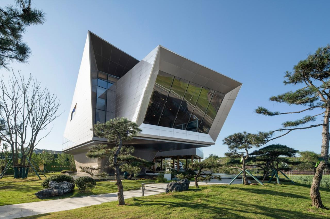 BIM建筑|木构建造设计一体化 l 宜宾白兰美学馆：建筑如何在地生长？