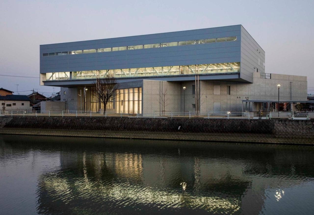 BIM建筑|Librio行桥（行桥市图书馆综合设施） / 三上建筑事务所