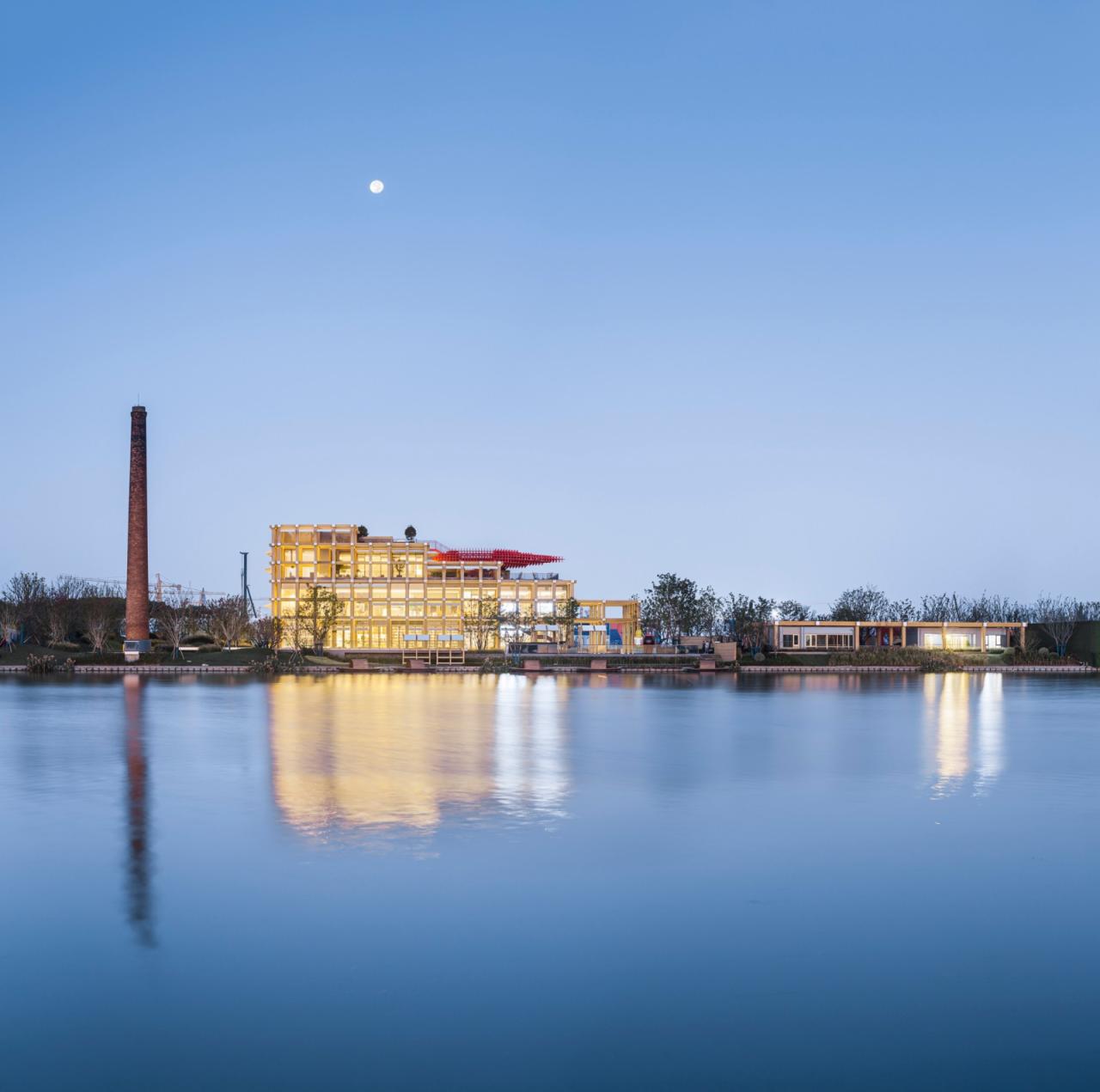 BIM建筑|绍兴黄酒小镇会客厅 / gad