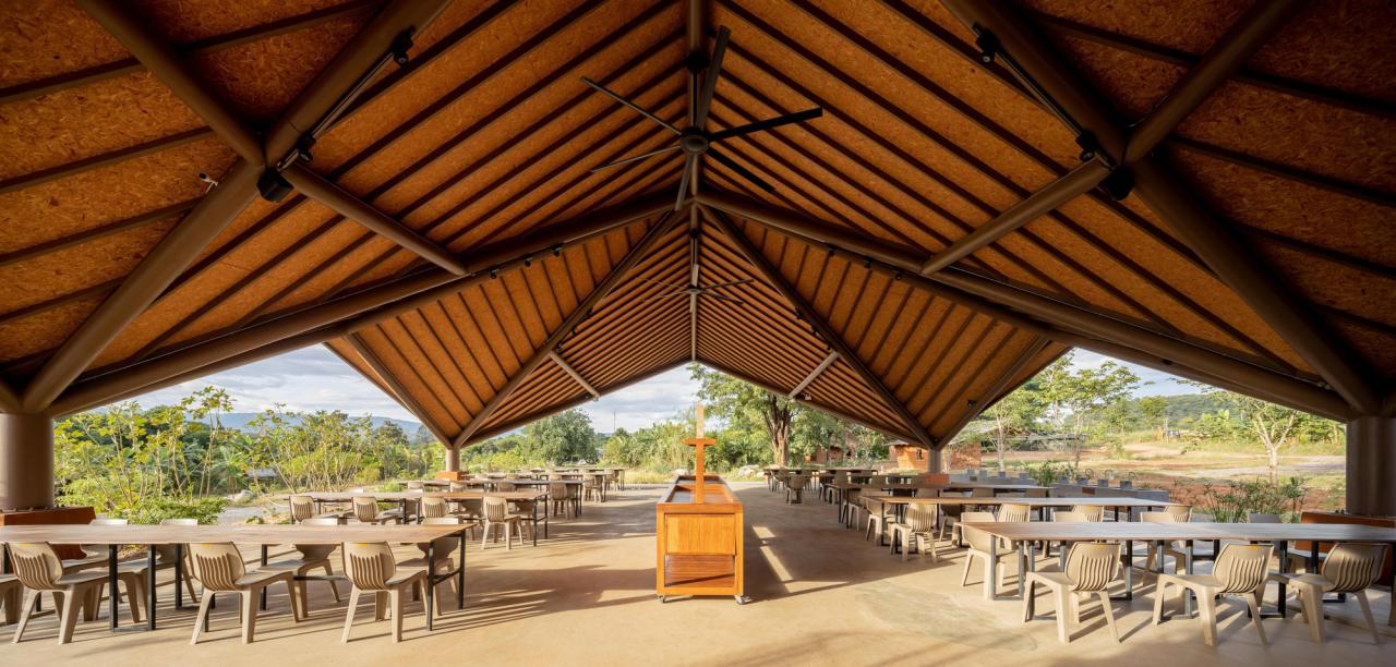 BIM建筑|PANNAR可持续经济与农业学习中心 / Vin Varavarn 建筑事务所