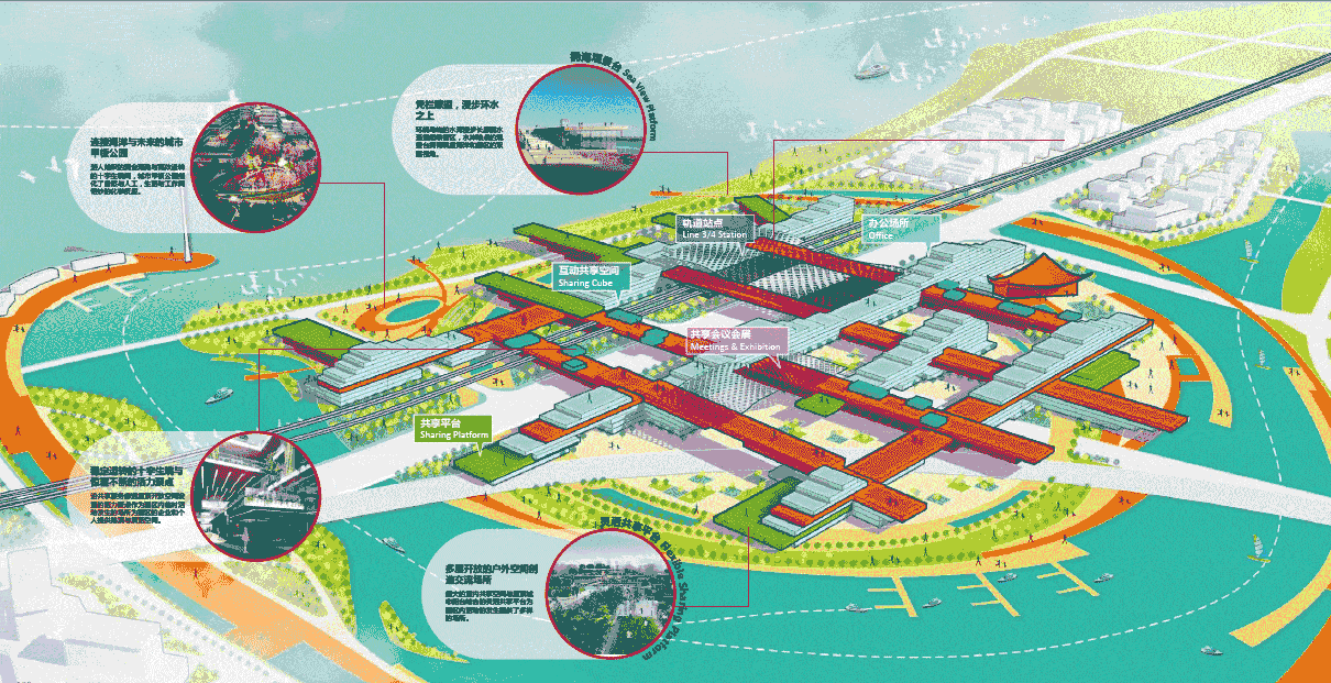 BIM建筑| UPDIS与Aedas联合体赢得厦门新机场片区城市设计国际方案竞赛
