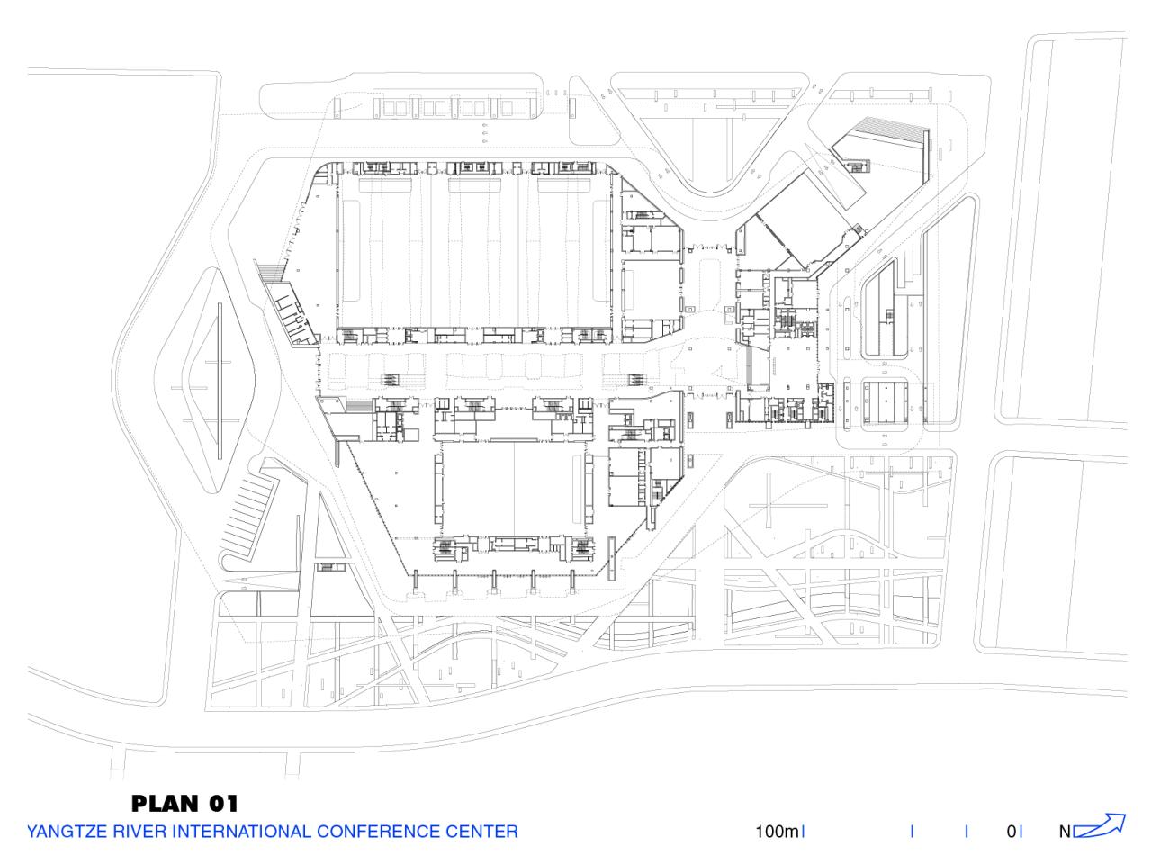 BIM建筑|扬子江国际会议中心 / Morphosis 墨菲西斯