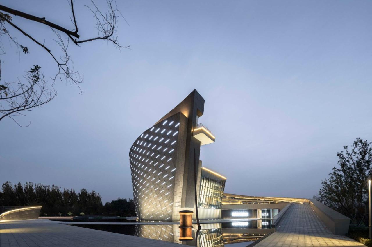BIM建筑|济宁运河文化艺术中心 / 筑境设计