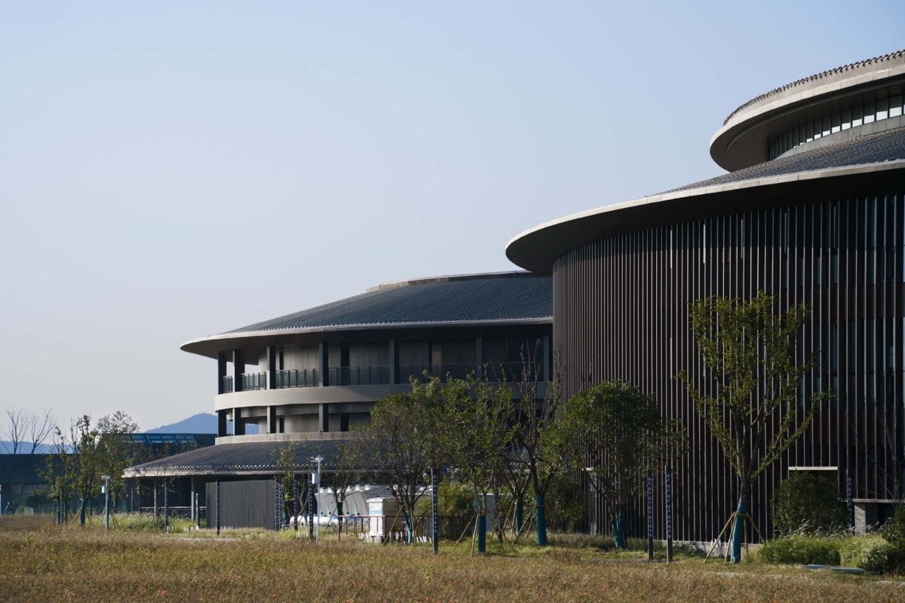 BIM建筑|世界乡村旅游大会永久会址 / 米丈建筑