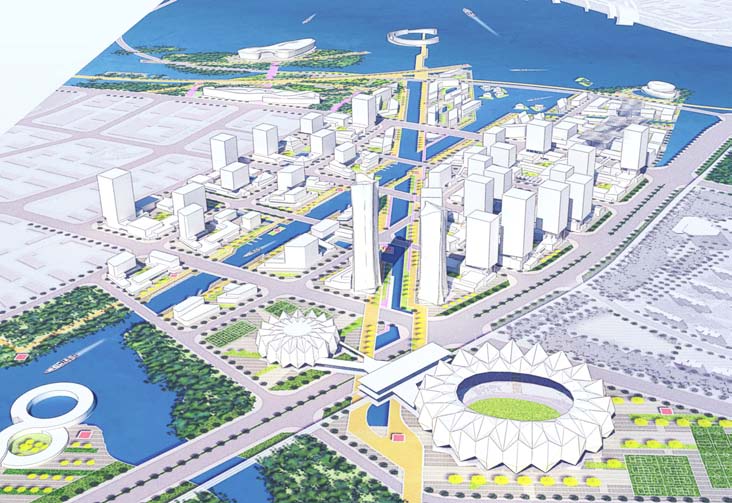 BIM建筑| UPDIS与Aedas联合体赢得厦门新机场片区城市设计国际方案竞赛