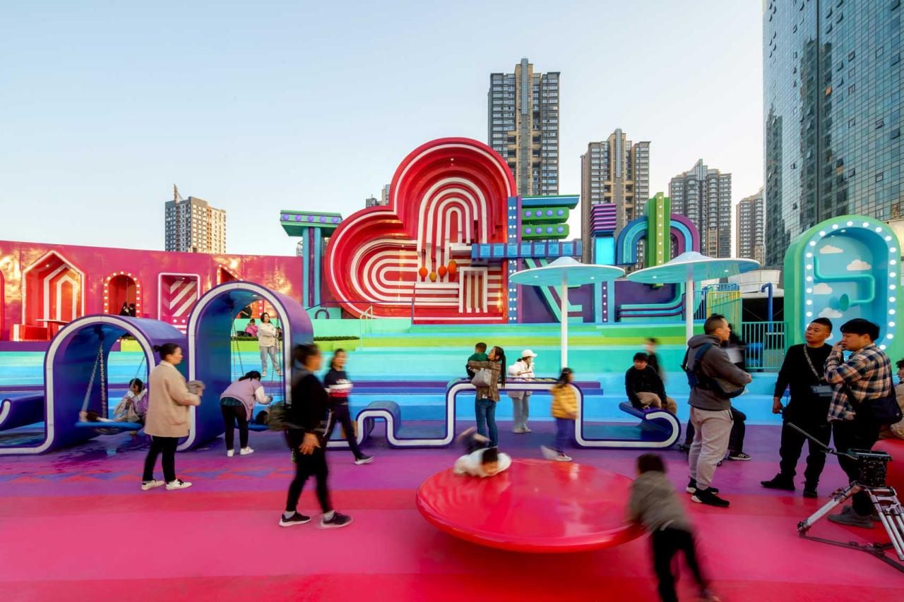 BIM建筑|屋顶公共空间改造：彩虹之上 / 佰筑建筑设计咨询（上海）有限公司