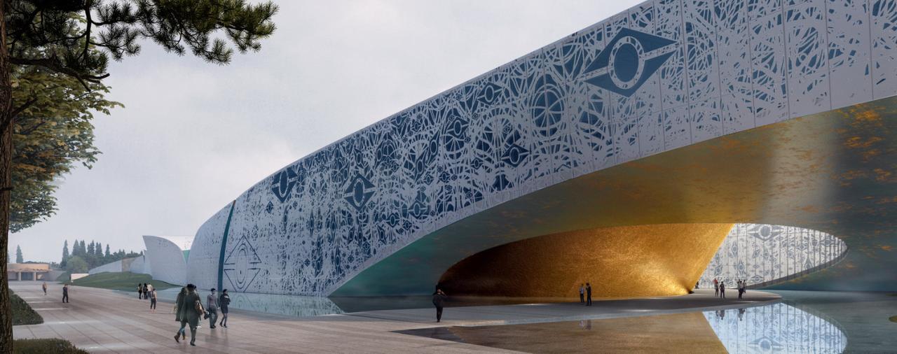 BIM建筑|古蜀玉璋：三星堆博物馆新馆方案设计 / 北京市建筑设计研究院有限公司