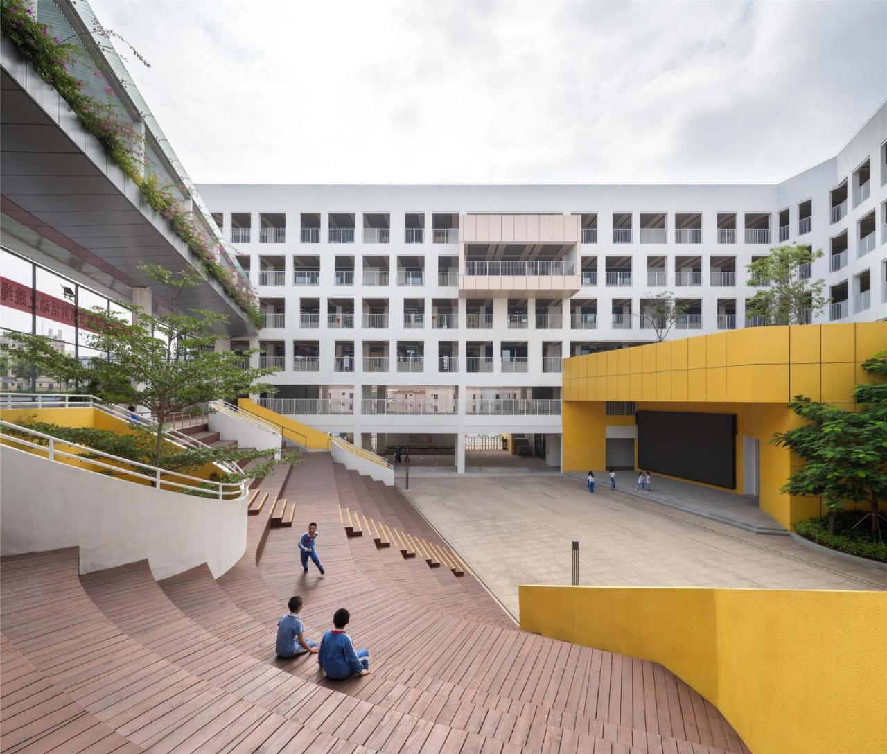 BIM建筑|深圳坪山区日新小学 / 申都设计