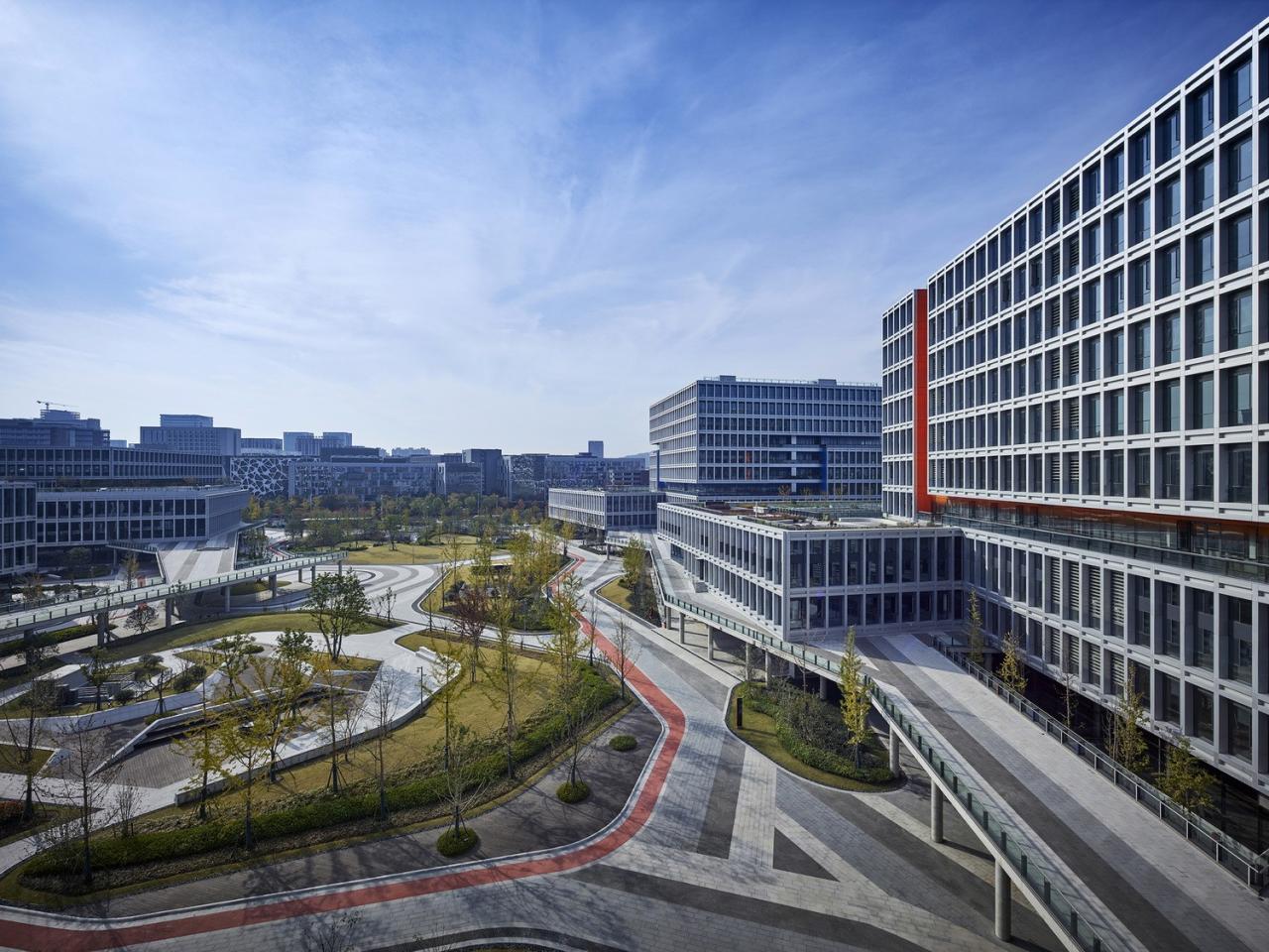 BIM建筑|阿里巴巴杭州软件生产基地二期 / 浙江省建筑设计研究院