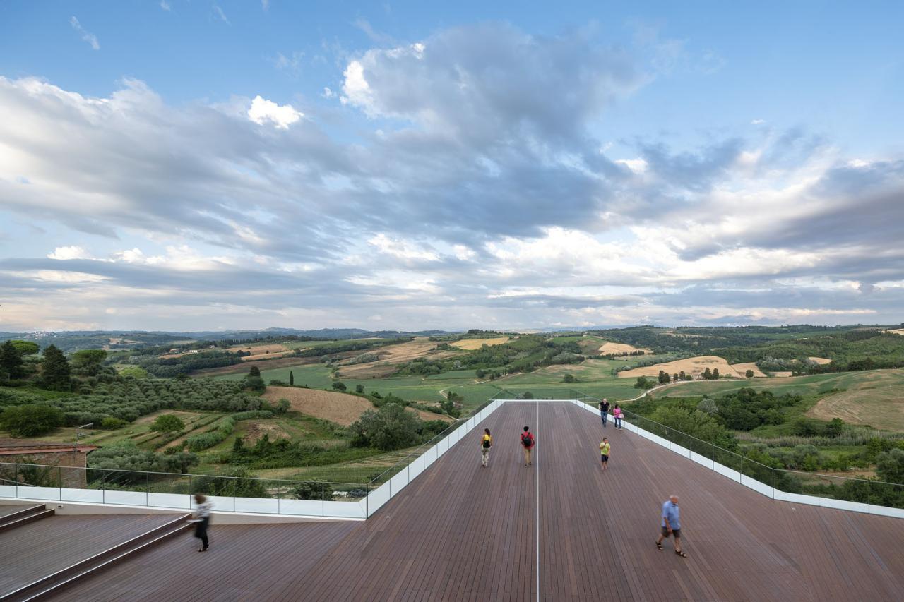 BIM建筑|托斯卡纳“山谷浮桥” / MC A新作