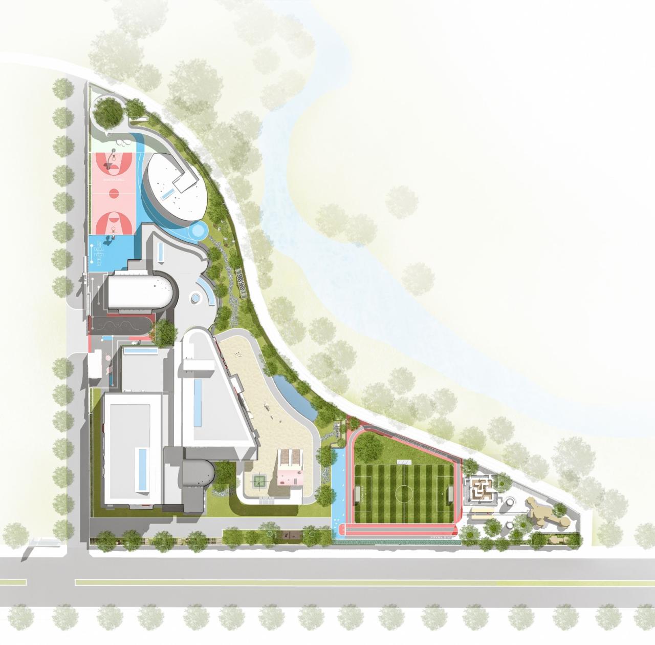 BIM建筑|虽偏远 理想必致！在西昌卫星发射基地大凉山建一座“探索者幼儿园” / 迪卡建筑设计中心