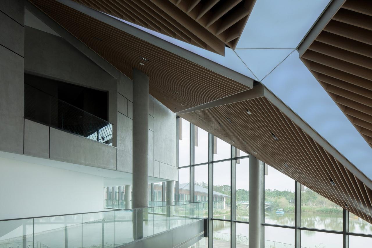 BIM建筑|长兴岛郊野公园游客中心 / 米川工作室 + 水石设计