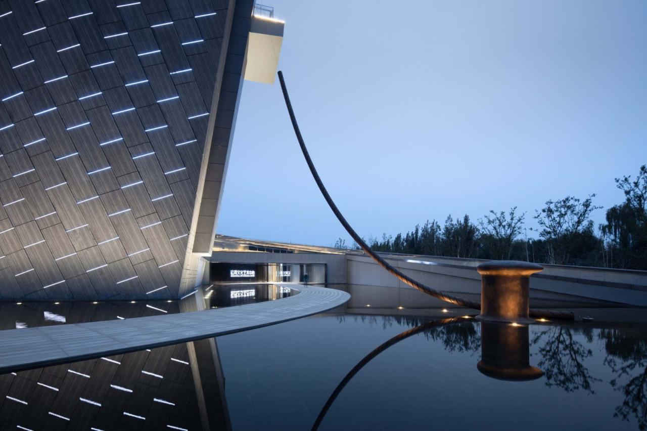 BIM建筑|济宁运河文化艺术中心 / 筑境设计