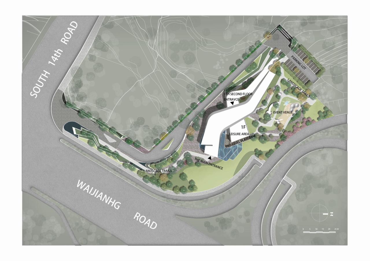 BIM建筑|木构建造设计一体化 l 宜宾白兰美学馆：建筑如何在地生长？