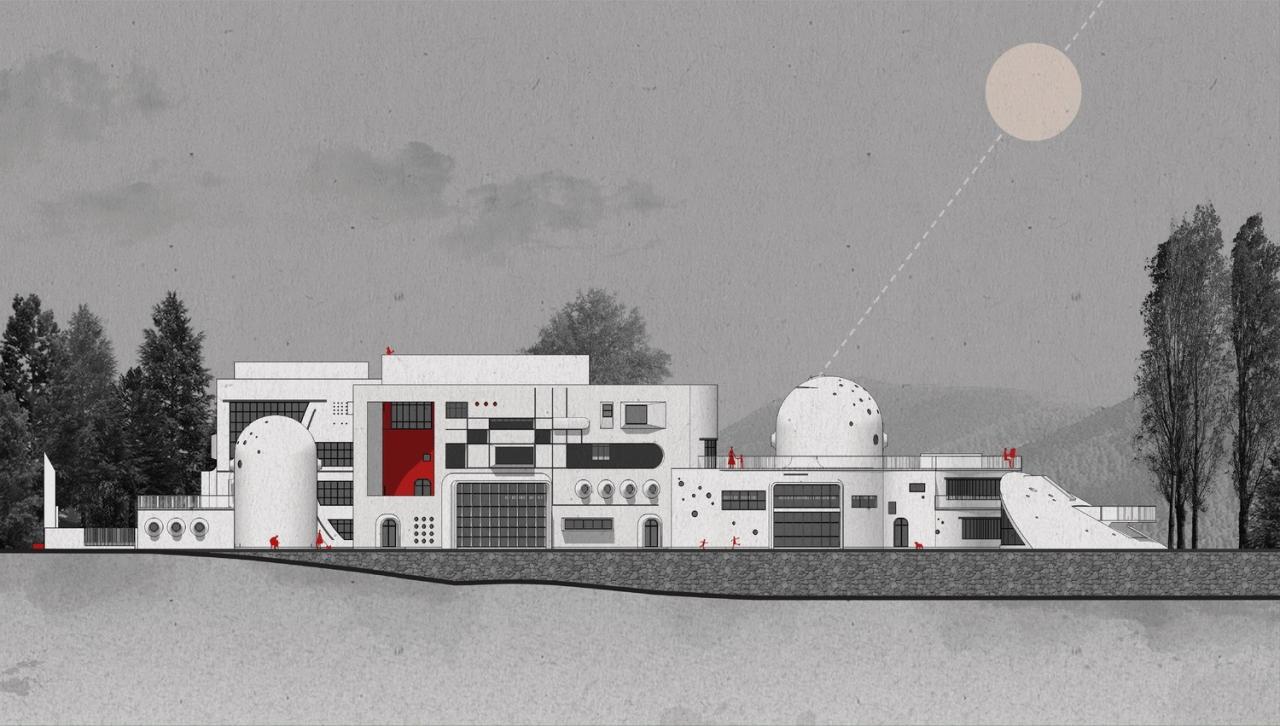 BIM建筑|虽偏远 理想必致！在西昌卫星发射基地大凉山建一座“探索者幼儿园” / 迪卡建筑设计中心