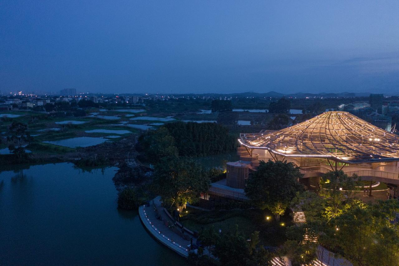 BIM建筑|古劳水乡文化生态旅游度假区宾客中心 / 深圳华汇设计