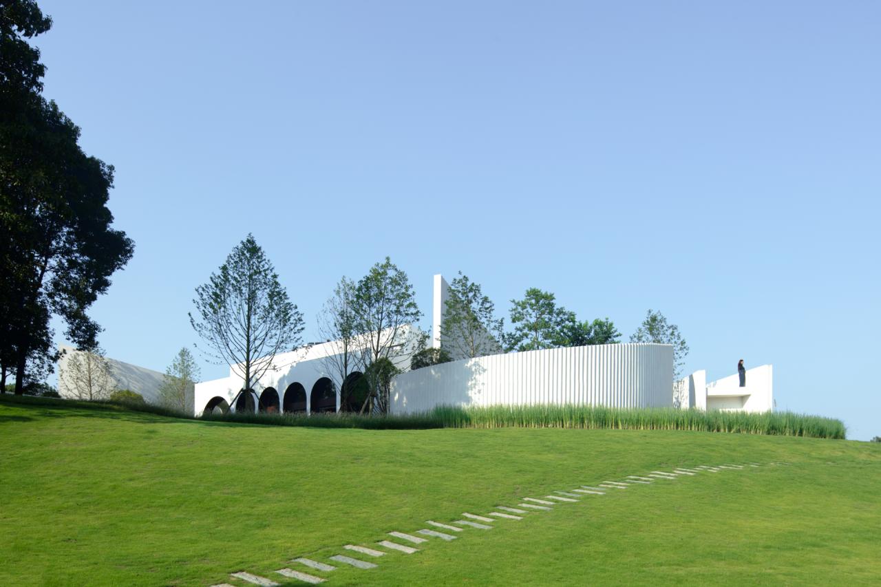 BIM建筑|庐山西海艺术中心 / PLAT ASIA郑东贤工作室