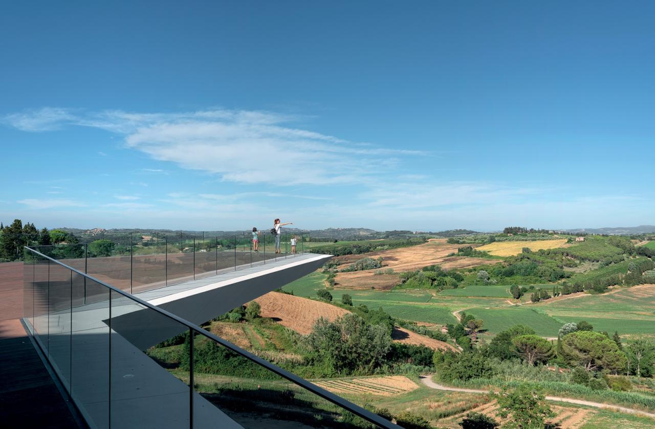 BIM建筑|托斯卡纳“山谷浮桥” / MC A新作