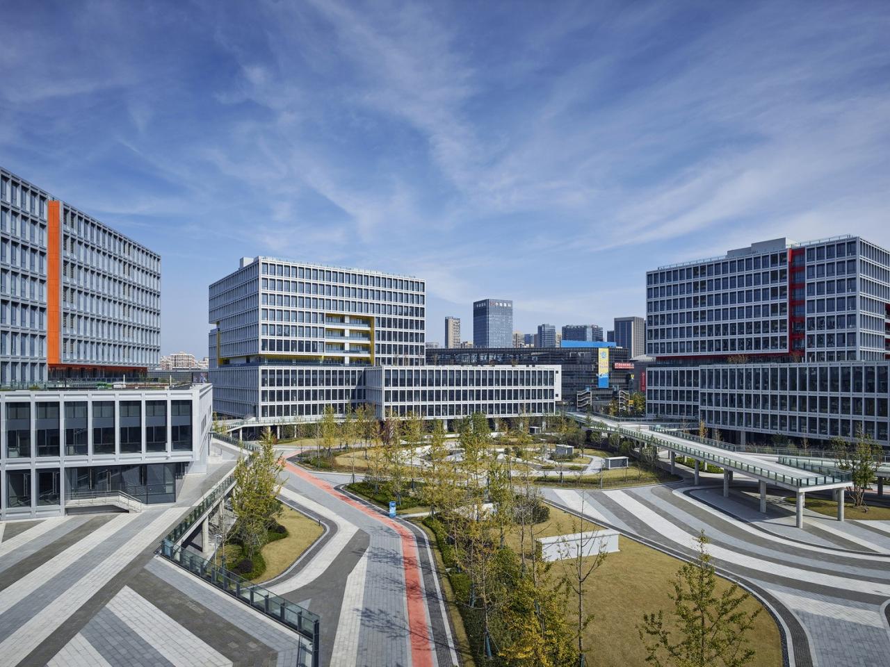 BIM建筑|阿里巴巴杭州软件生产基地二期 / 浙江省建筑设计研究院