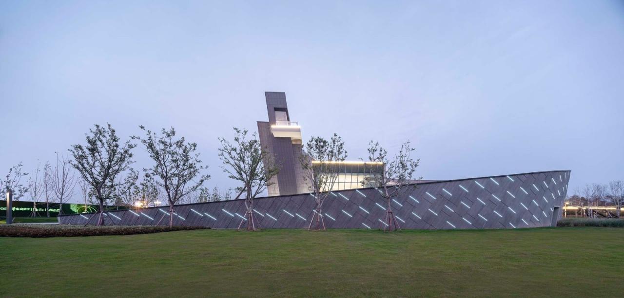 BIM建筑|济宁运河文化艺术中心 / 筑境设计