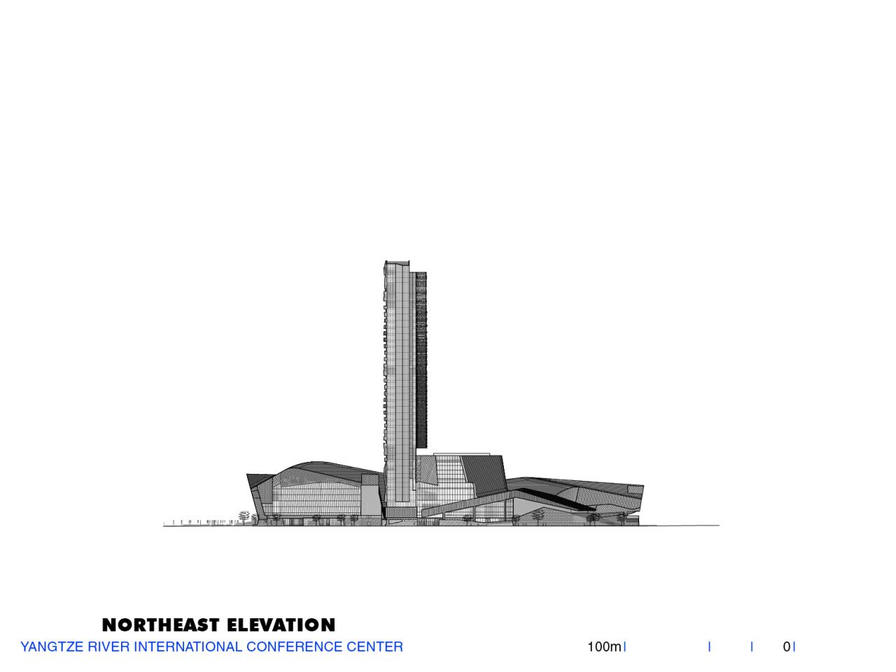 BIM建筑|扬子江国际会议中心 / Morphosis 墨菲西斯