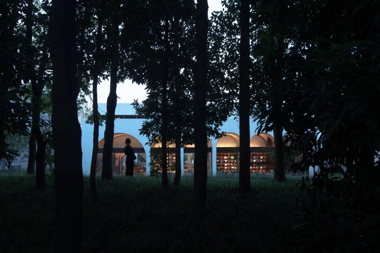 BIM建筑|庐山西海艺术中心 / PLAT ASIA郑东贤工作室