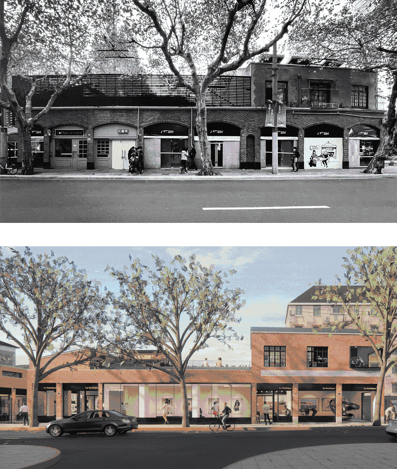 BIM建筑|愚园路“头部”地块即将焕发新生 / 三益中国