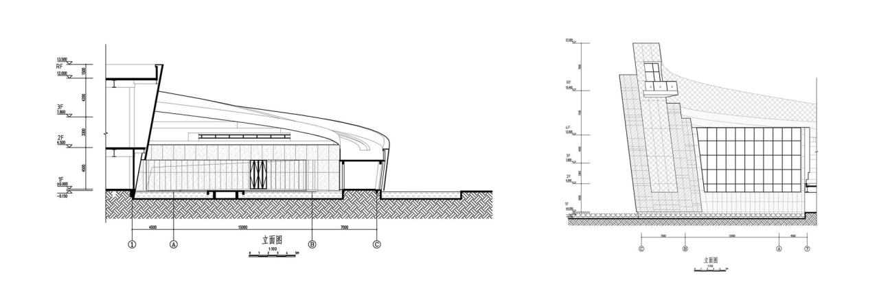 BIM建筑|济宁运河文化艺术中心 / 筑境设计