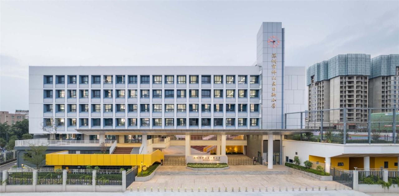 BIM建筑|深圳坪山区日新小学 / 申都设计