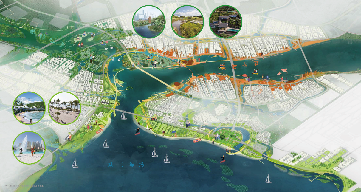 BIM建筑| UPDIS与Aedas联合体赢得厦门新机场片区城市设计国际方案竞赛