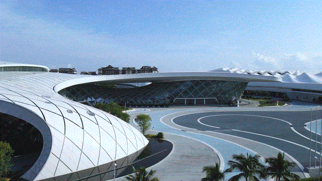 BIM建筑|海南国际会展中心二期 / 深圳H+L建筑工作室 + 柏涛设计