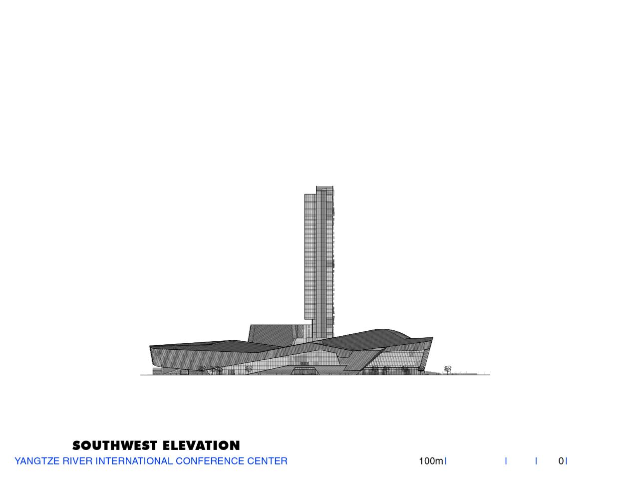 BIM建筑|扬子江国际会议中心 / Morphosis 墨菲西斯