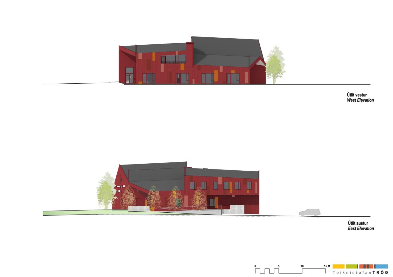 BIM建筑|救世军冰岛总部 / Teiknistofan Tröo