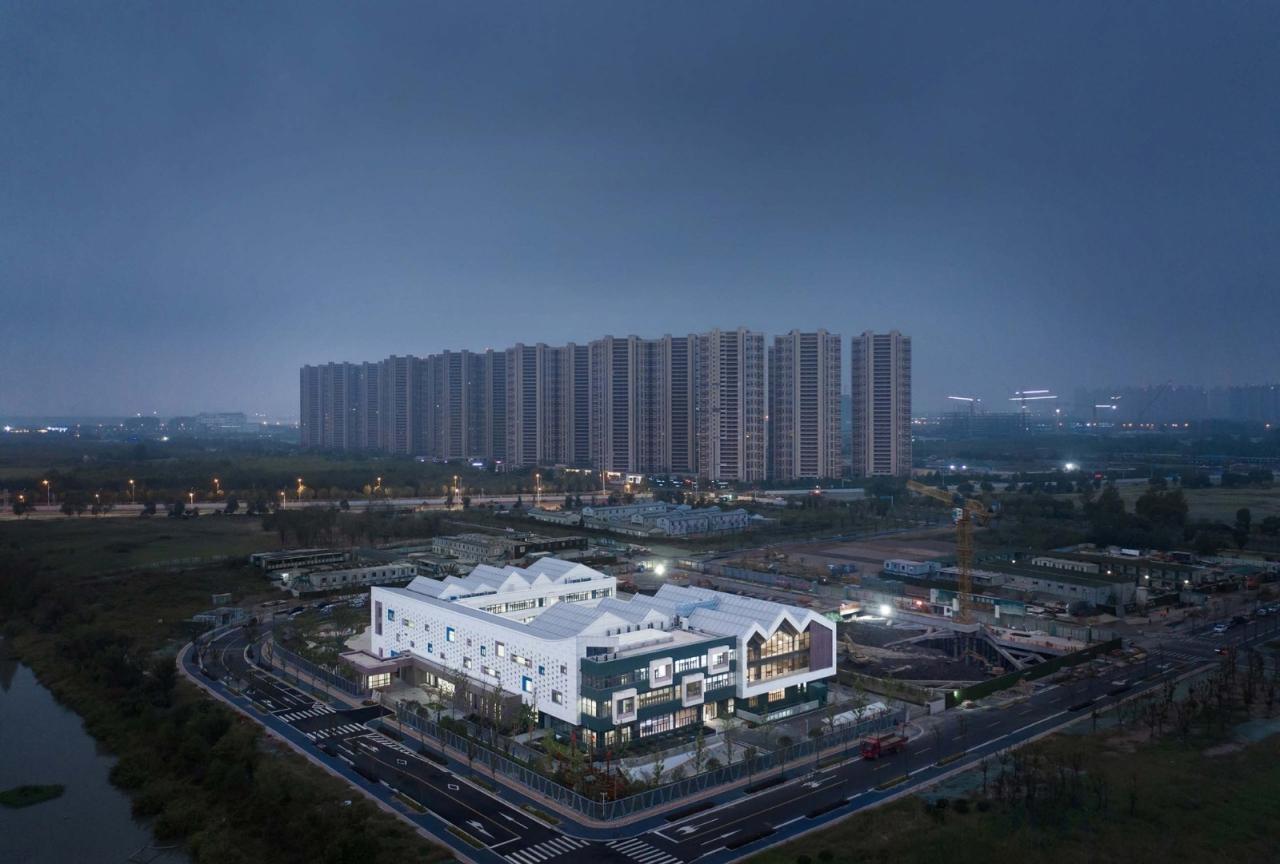 BIM建筑|南京市鼓楼幼儿园江北分园 / 东南大学建筑设计研究院