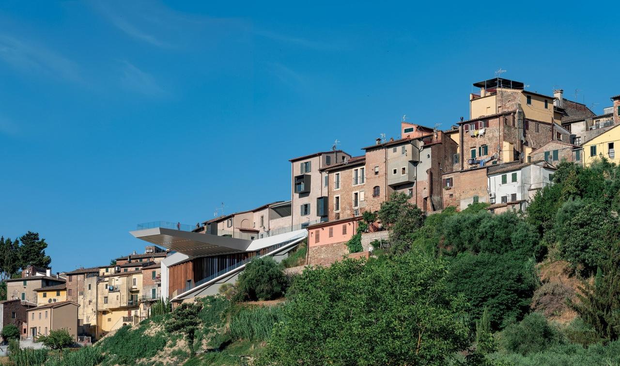 BIM建筑|托斯卡纳“山谷浮桥” / MC A新作