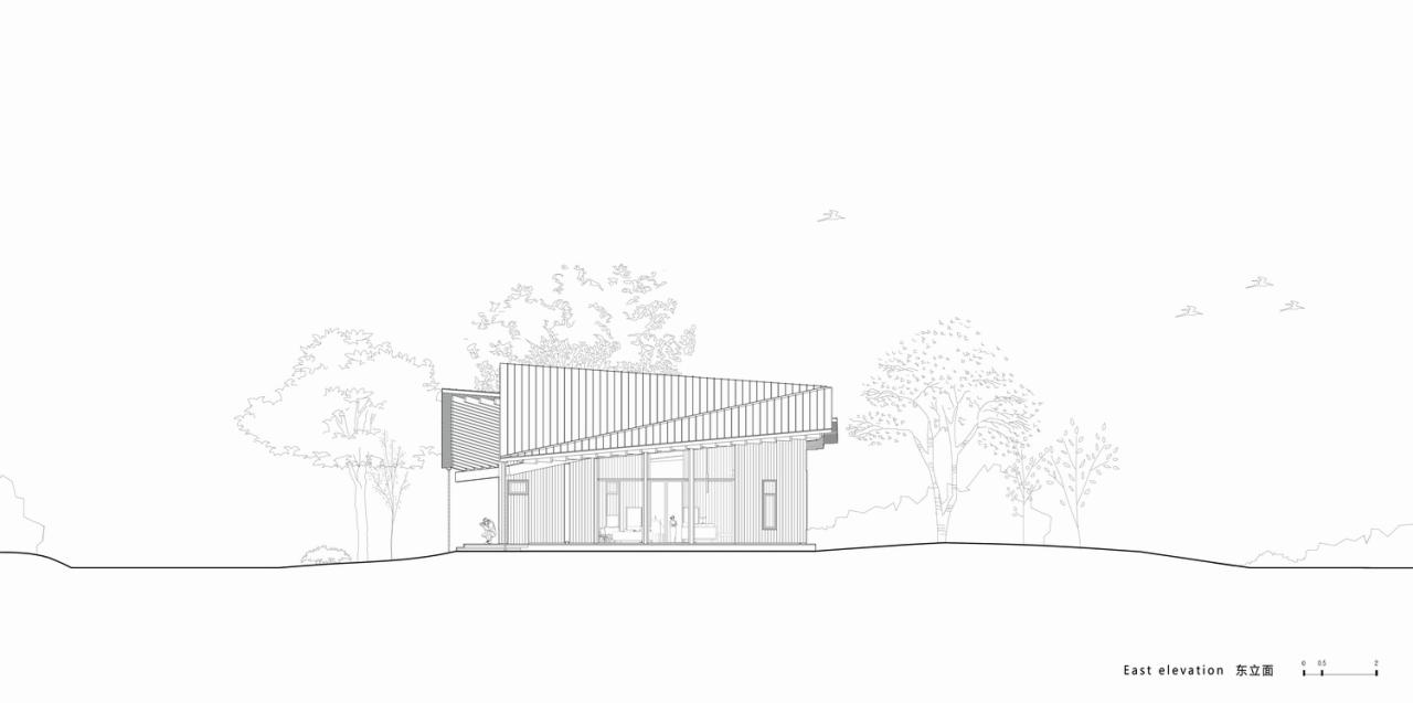 BIM建筑|富阳·阳陂湖湿地接待中心 / 尌林建筑设计事务所