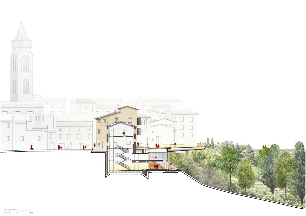 BIM建筑|托斯卡纳“山谷浮桥” / MC A新作