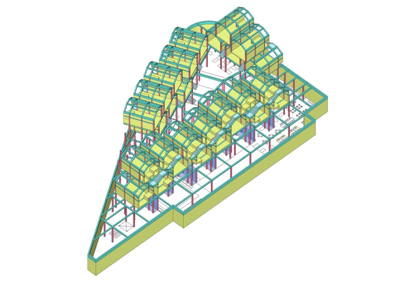BIM建筑|宠物酒店：犬舍 / 高目建筑
