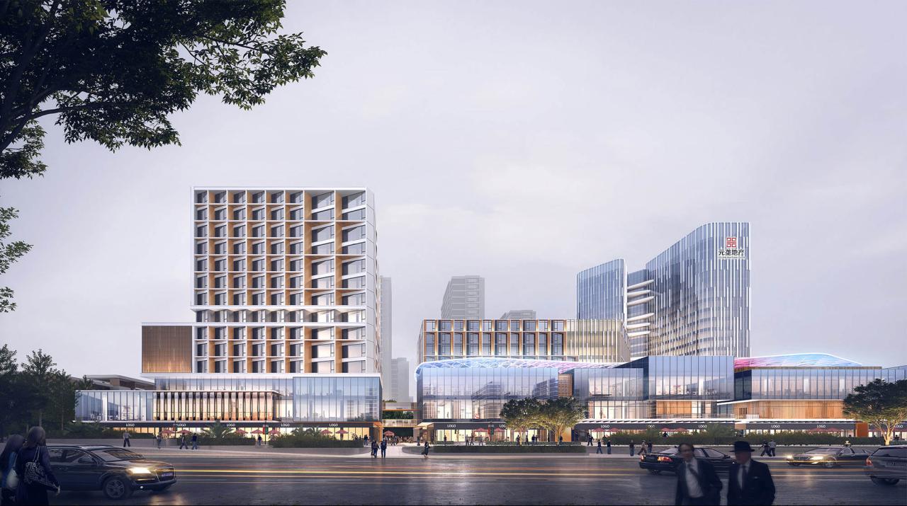 BIM建筑|混合的真实：城市型康养综合体的创新实践 / 栖城设计