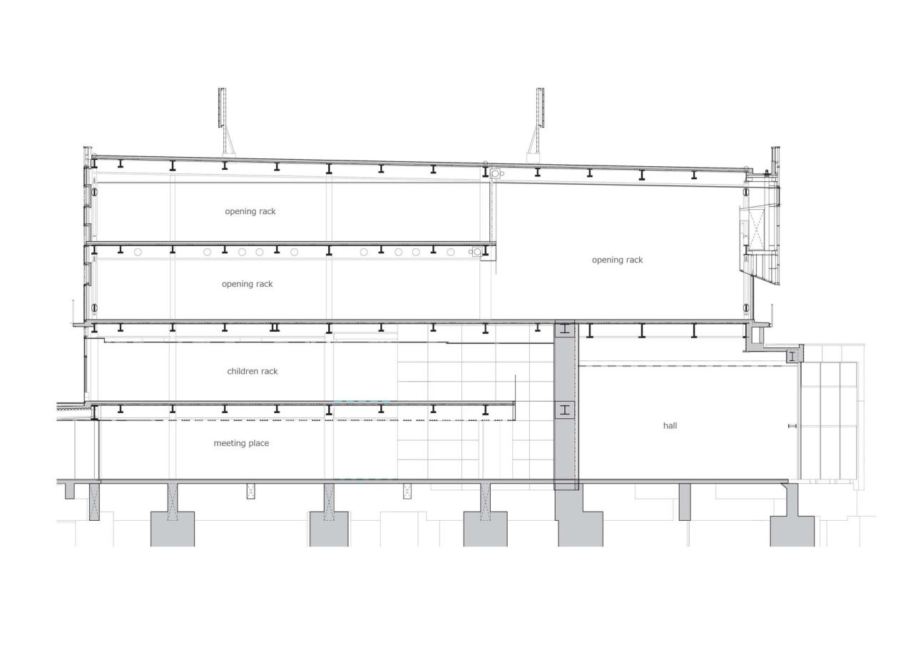 BIM建筑|Librio行桥（行桥市图书馆综合设施） / 三上建筑事务所