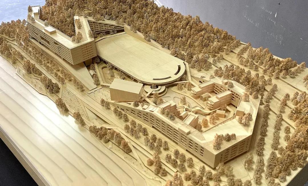 BIM建筑|“塘畔隐园”—深圳市第二十八高级中学建筑方案设计 / 一境建筑设计