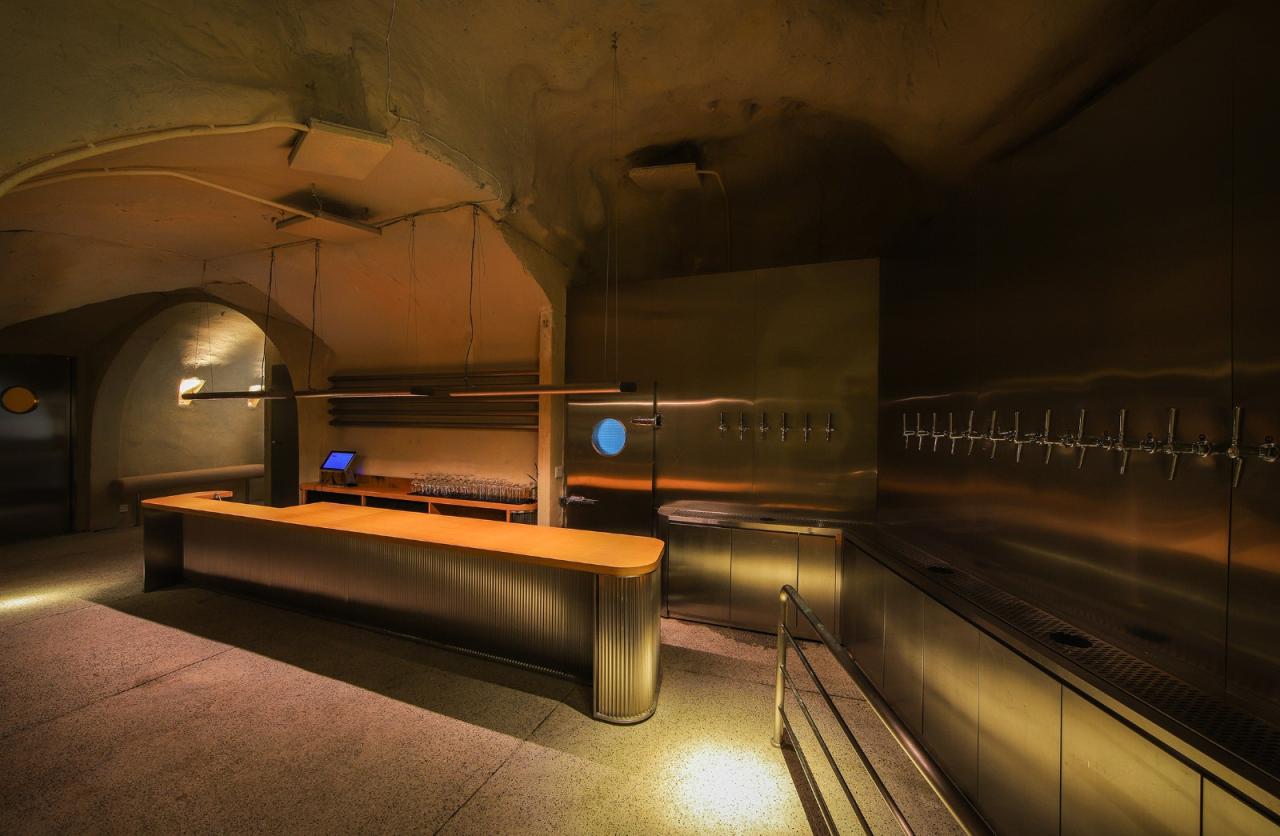 BIM建筑|Caver-防空洞里的酒吧 / itD studio