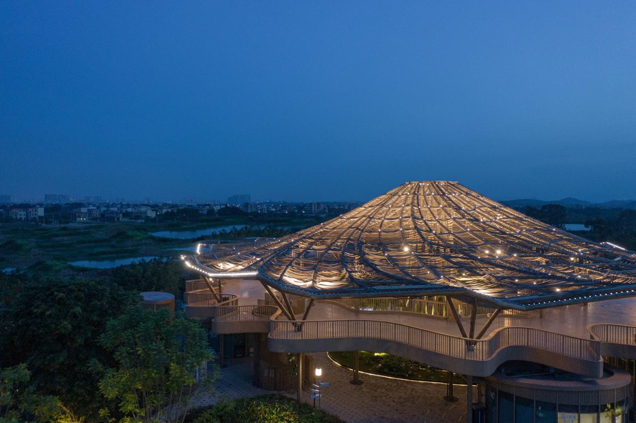 BIM建筑|古劳水乡文化生态旅游度假区宾客中心 / 深圳华汇设计