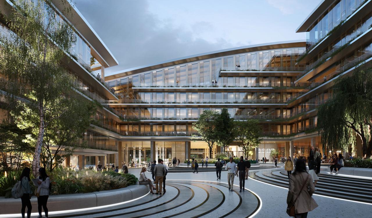 BIM建筑|都市村庄：欧洲人工智能和网络安全中心 / BIG