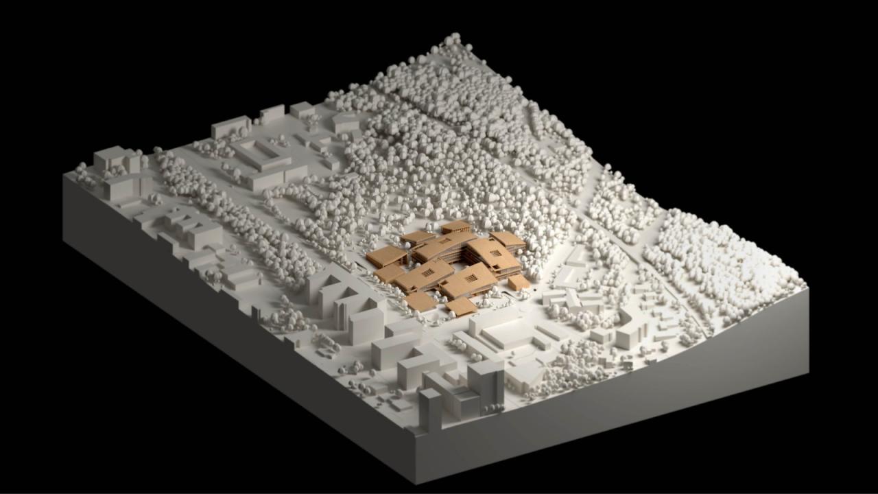 BIM建筑|都市村庄：欧洲人工智能和网络安全中心 / BIG