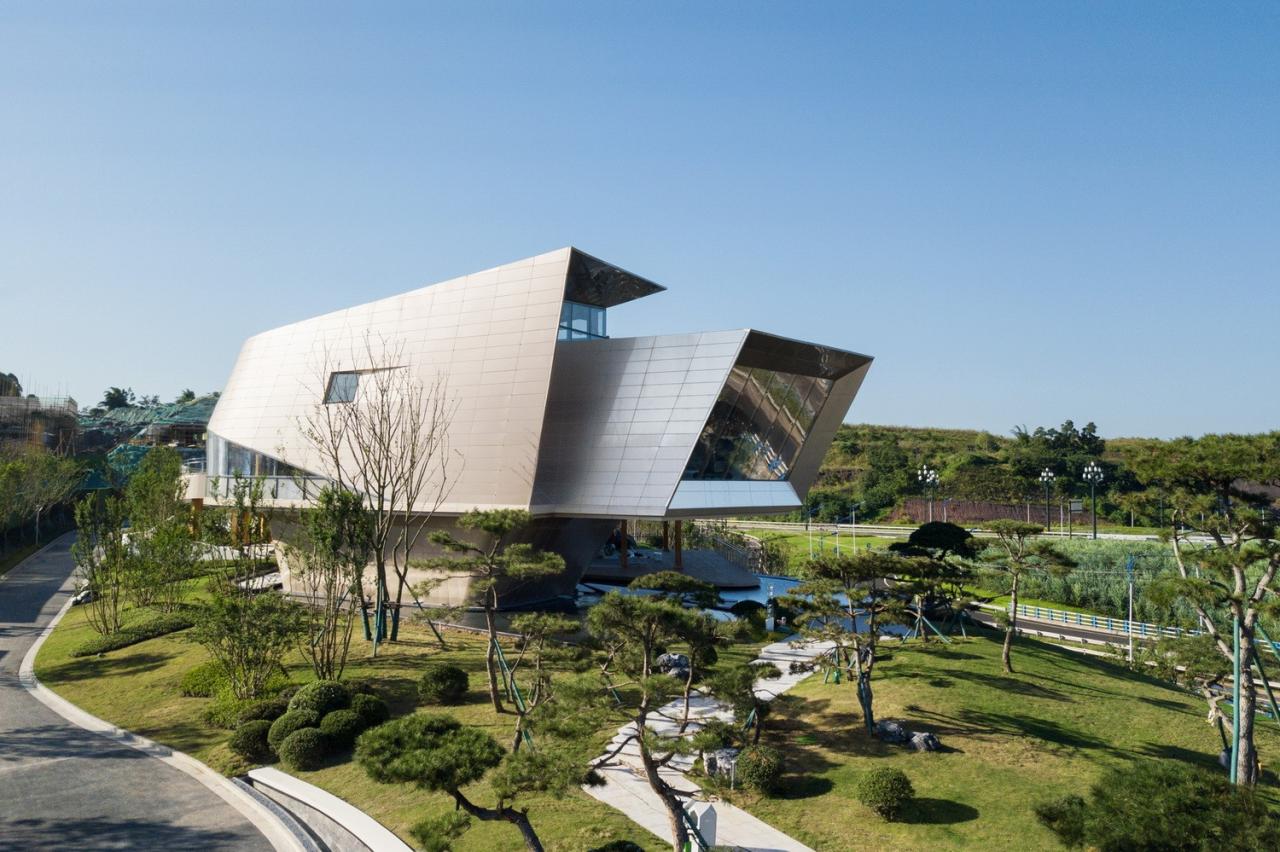 BIM建筑|木构建造设计一体化 l 宜宾白兰美学馆：建筑如何在地生长？